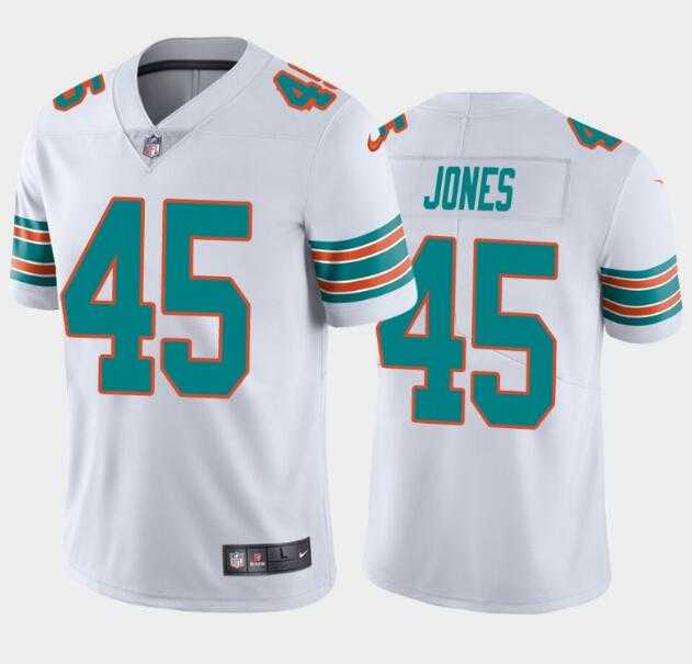 Nike Dolphins 45 Brandon Jones White Throwback Vapor Untouchable Limited Jersey Dzhi,We sell and wholesale Nike Dolphins 45 Brandon Jones White Throwback Vapor Untouchable Limited Jersey Dzhi on line form chian!